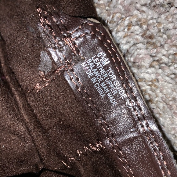 Aerosoles Size 6.5M suede brown wedge zip boot - Picture 4 of 5